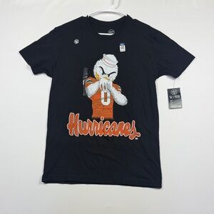 Black Hurricanes Graphic Tee Men’s Small NWT